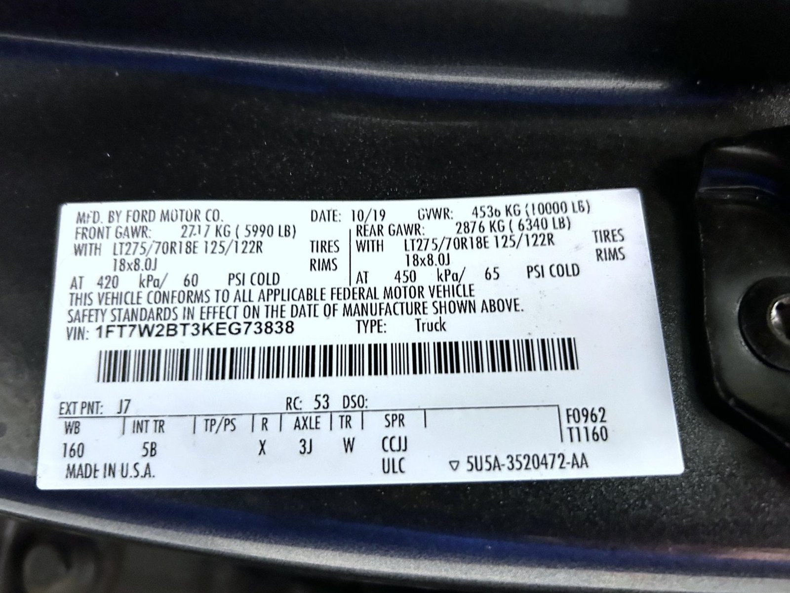 Used 2019 Ford F250 Lariat w/ Lariat Value Package AWD/4WD image 25