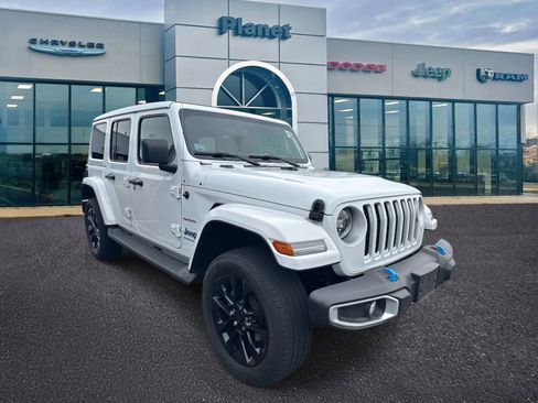 Used 2023 Jeep Wrangler Unlimited Sahara w/ Cold Weather Group image 1