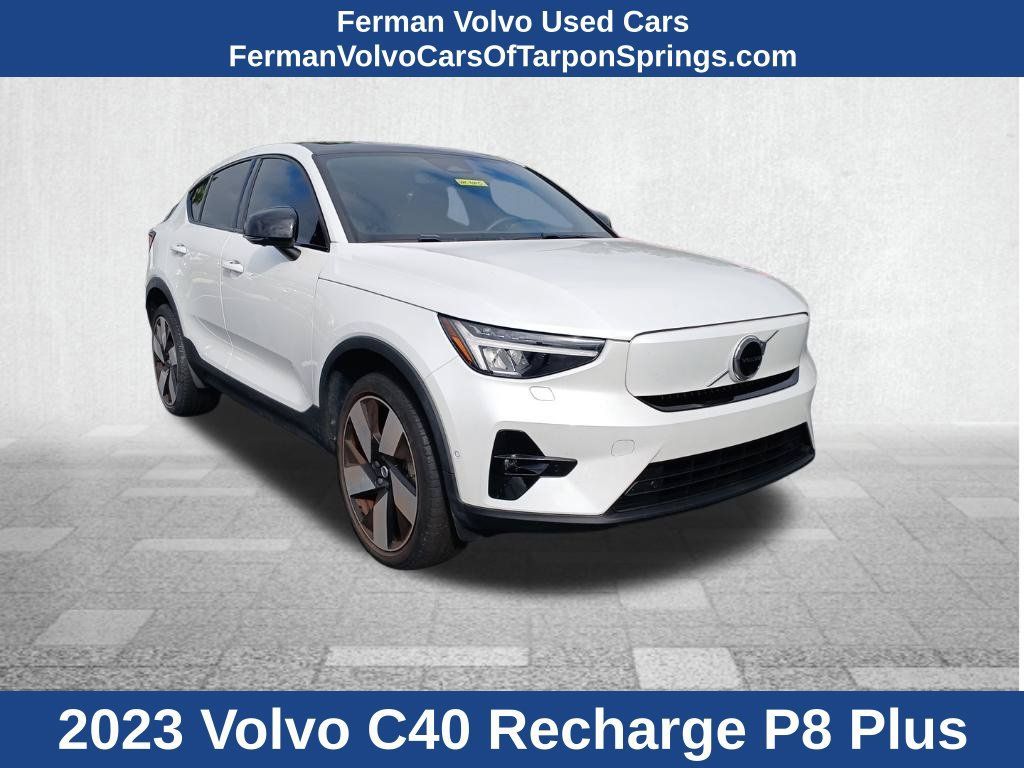 Used 2023 Volvo C40 P8 Recharge Plus w/ Climate Package AWD/4WD image 1