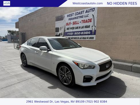 Used 2014 INFINITI Q50 AWD w/ Deluxe Touring Package image 1