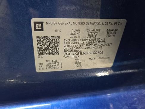 Used 2018 Chevrolet Silverado 1500 LTZ w/ Max Trailering Package AWD/4WD image 38