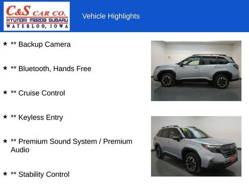 Used 2025 Subaru Forester Premium w/ Convenience Package #1 image 7