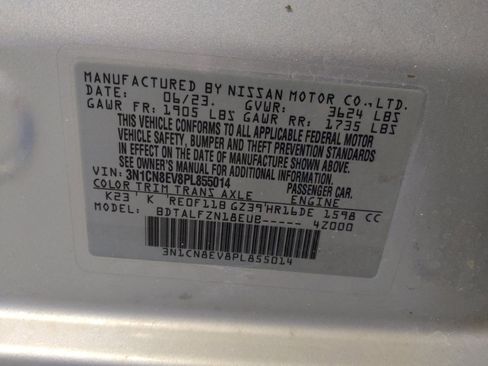 Used 2023 Nissan Versa SV FWD image 33