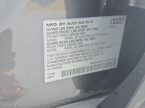 Used 2020 Audi Q7 2.0T Premium Plus w/ Premium Plus Package image 34