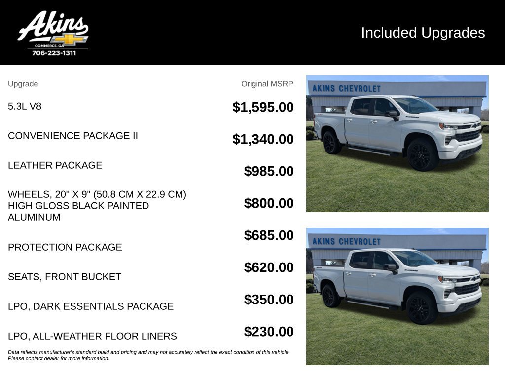 Used 2023 Chevrolet Silverado 1500 RST w/ Convenience Package II AWD/4WD image 5