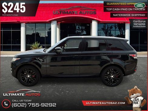 Used 2016 Land Rover Range Rover Sport Supercharged AWD/4WD image 7