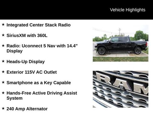 Used 2026 RAM 1500 Limited w/ Trailer Tow Group AWD/4WD image 8
