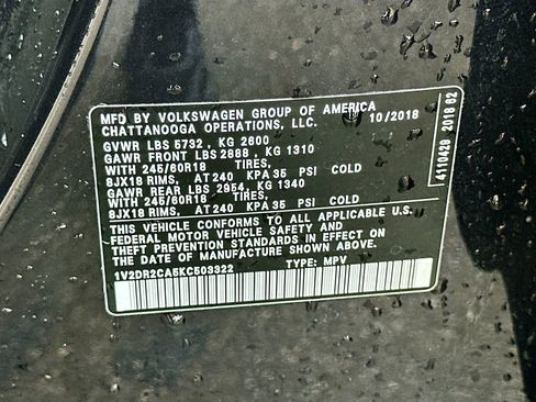 Used 2019 Volkswagen Atlas SE w/ Towing Package image 31