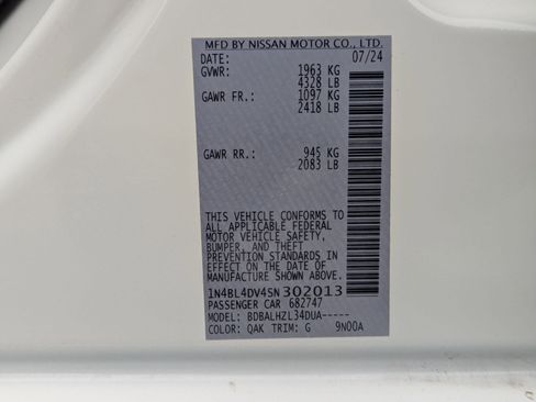 Used 2025 Nissan Altima 2.5 SV image 33