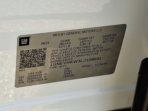 Used 2020 Chevrolet Traverse LT w/ LT Premium Package image 27