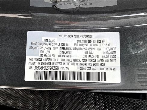 New 2025 MAZDA CX-90 3.3 Turbo w/ Preferred Package image 9