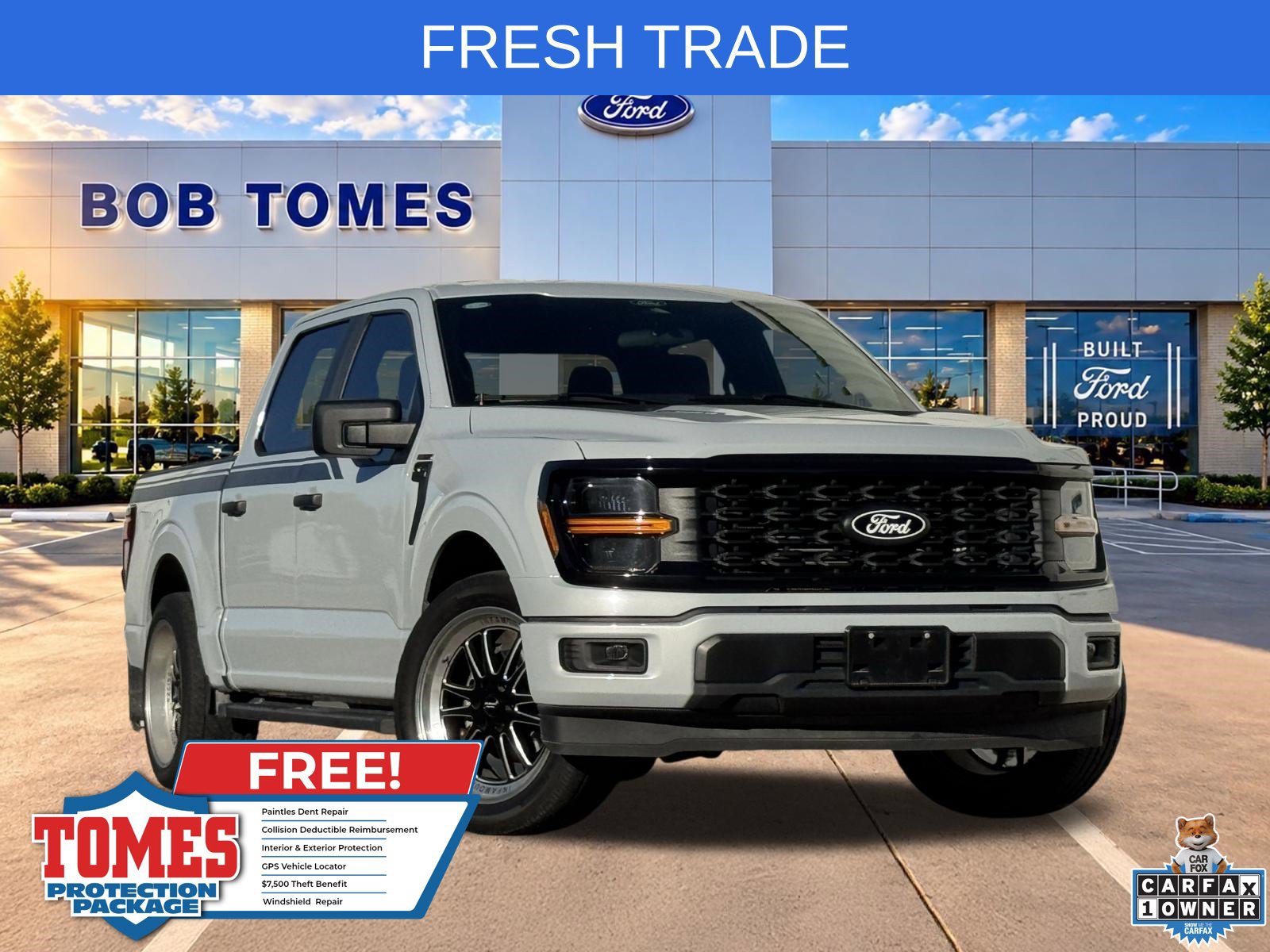 Used 2025 Ford F150 STX w/ STX Black Appearance Package RWD image 1