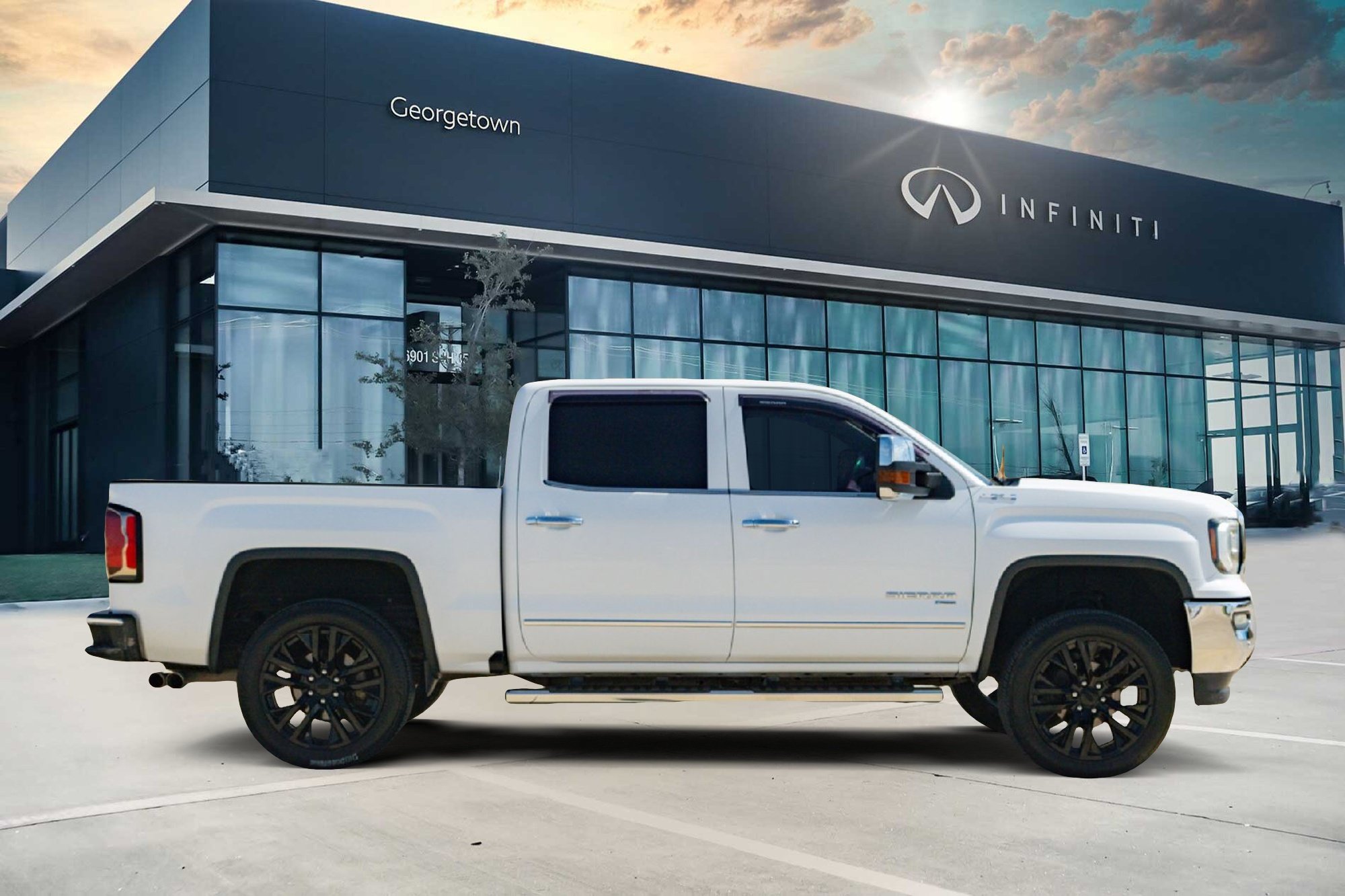 Used 2018 GMC Sierra 1500 SLT AWD/4WD image 4