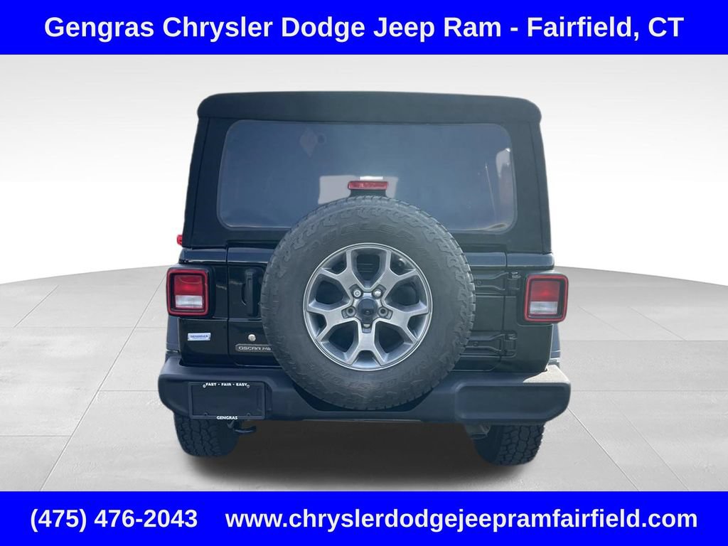 Certified 2020 Jeep Wrangler Unlimited Sport AWD/4WD image 5