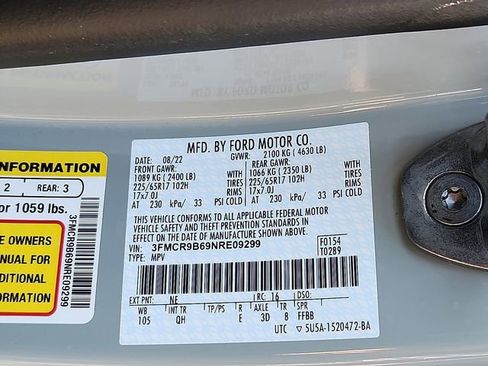 Certified 2022 Ford Bronco Sport Big Bend w/ Convenience Package image 30