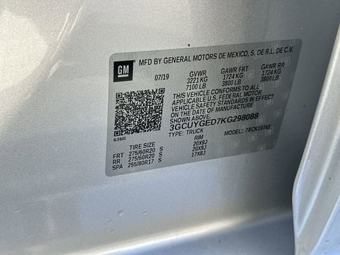 Used 2019 Chevrolet Silverado 1500 LTZ w/ LTZ Plus Package image 35