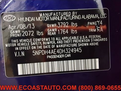 Used 2013 Hyundai Elantra GLS w/ Preferred Pkg FWD image 19