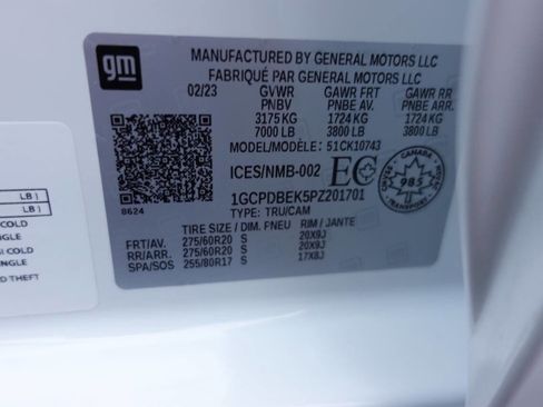 Used 2023 Chevrolet Silverado 1500 Custom w/ LPO, Dark Essentials Package image 15