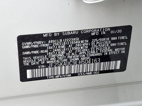 Used 2020 Subaru Forester Limited w/ Popular Package #3 image 30