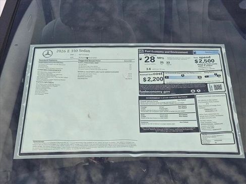 New 2026 Mercedes-Benz E 350 Sedan image 18