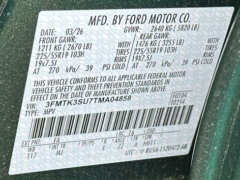 New 2026 Ford Mustang Mach-E Premium AWD/4WD image 47