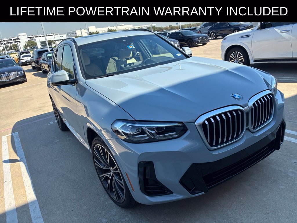 Used 2022 BMW X3 xDrive30i w/ M Sport Package AWD/4WD image 1