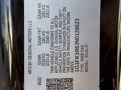 Used 2022 Chevrolet Camaro ZL1 image 34