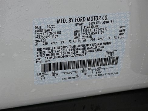 New 2026 Ford Explorer Active w/ Active Comfort Package AWD/4WD image 33