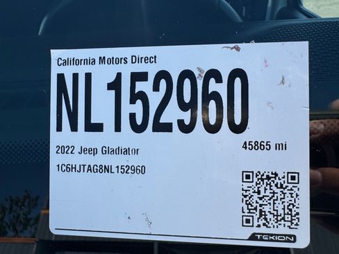 Used 2022 Jeep Gladiator Sport AWD/4WD image 17
