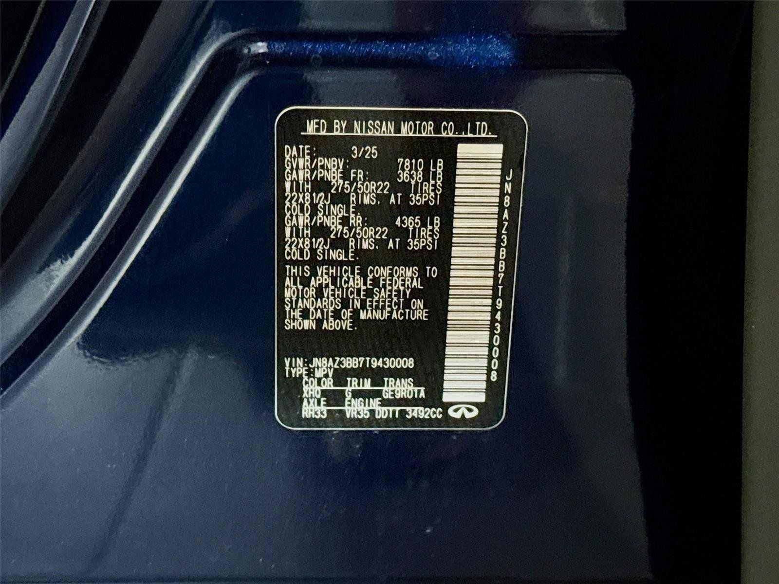 Used 2026 INFINITI QX80 Luxe AWD/4WD image 42