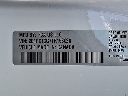 New 2026 Chrysler Voyager LX FWD image 18