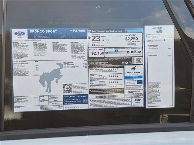 New 2026 Ford Bronco Sport Badlands w/ Badlands Tech Package AWD/4WD image 18