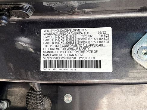 Used 2022 Honda Ridgeline RTL-E image 16