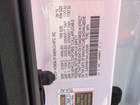 Used 2019 Honda CR-V LX image 31