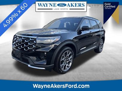 Certified 2025 Ford Explorer Platinum w/ Ultimate Package