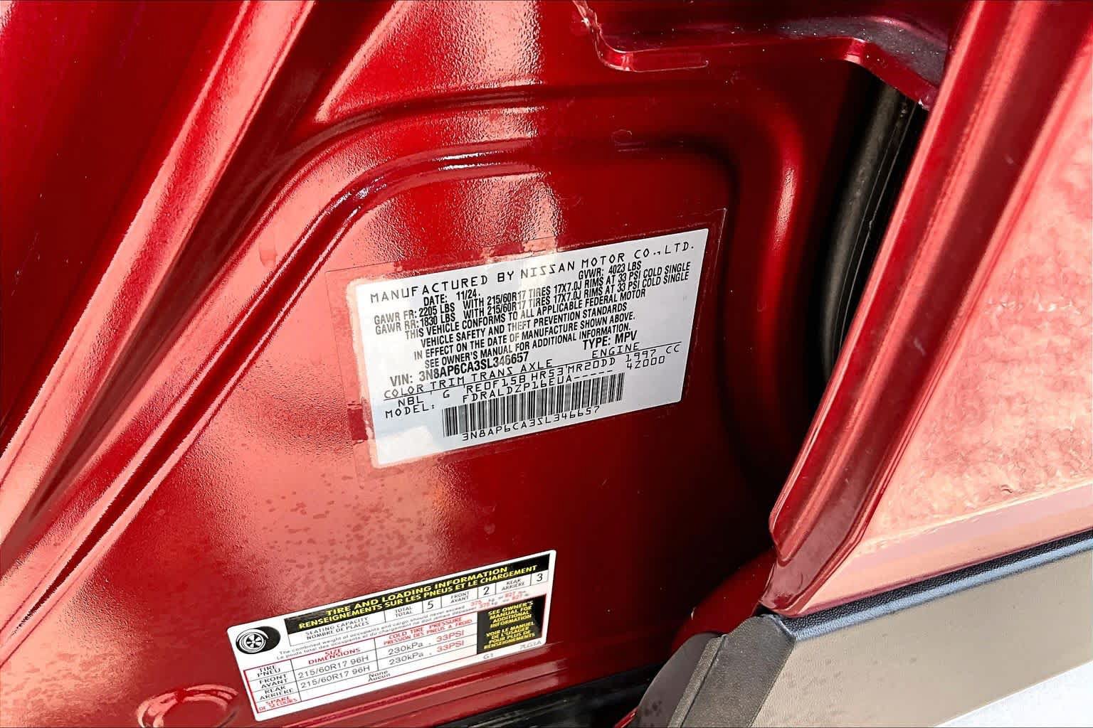 Certified 2025 Nissan Kicks SV FWD image 35