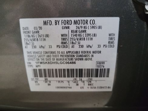 Used 2020 Ford Explorer XLT AWD/4WD image 33