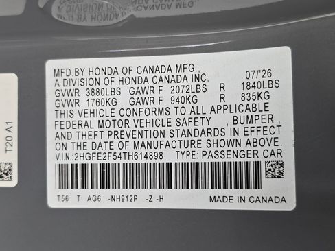 Used 2026 Honda Civic Sport image 34