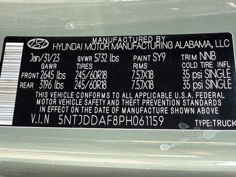 Used 2023 Hyundai Santa Cruz SEL Premium AWD/4WD image 26