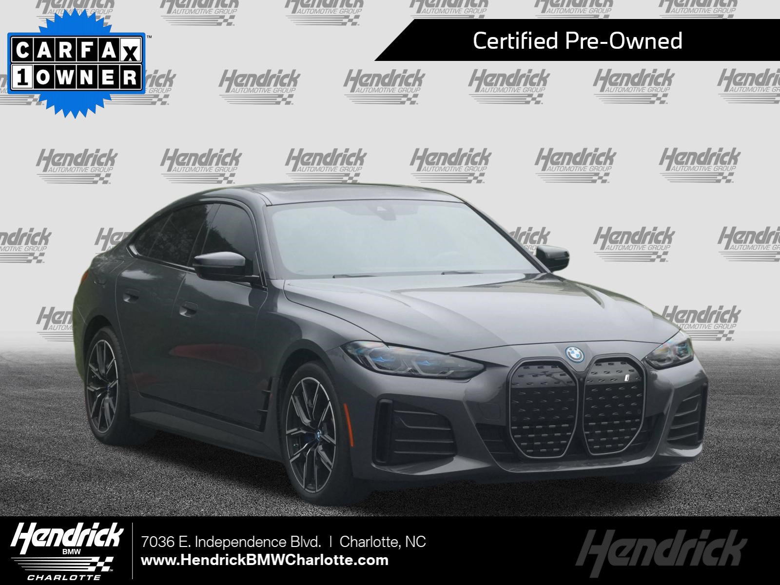 Certified 2024 BMW i4 eDrive40 w/ M Sport Package RWD image 1