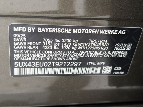 New 2026 BMW X5 xDrive50e w/ M Sport Package AWD/4WD image 23