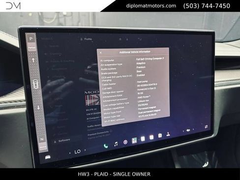 Used 2022 Tesla Model S Plaid AWD/4WD image 34
