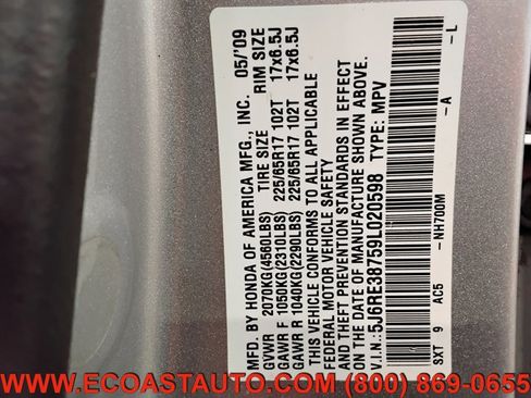 Used 2009 Honda CR-V EX-L image 20