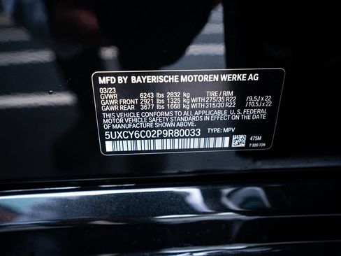Used 2023 BMW X6 xDrive40i w/ M Sport Package AWD/4WD image 52