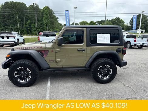 Used 2025 Jeep Wrangler Rubicon w/ Safety Group AWD/4WD image 3