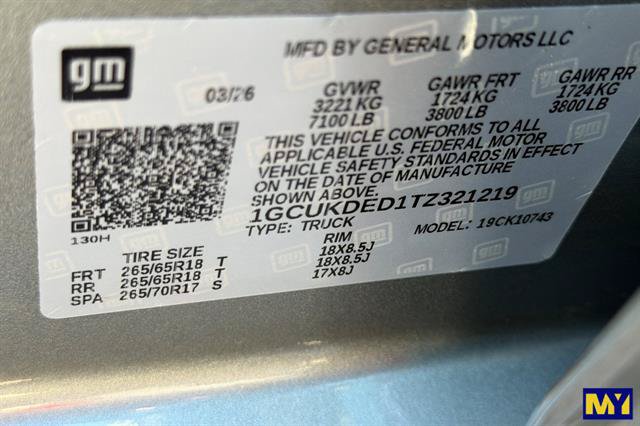 Certified 2026 Chevrolet Silverado 1500 LT AWD/4WD image 34