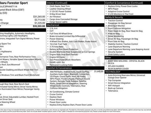 Used 2023 Subaru Forester Sport image 4