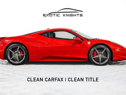 Used 2014 Ferrari 458 Italia Coupe