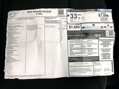 New 2025 Nissan Rogue S image 37