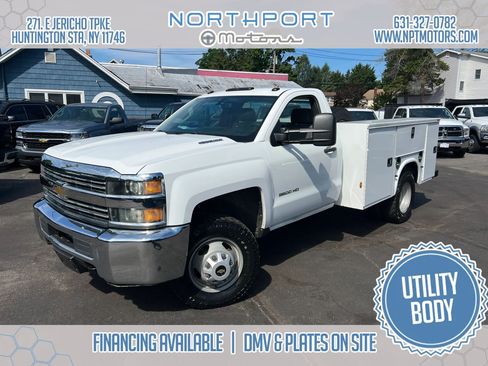 Used 2015 Chevrolet Silverado 3500 W/T AWD/4WD image 1